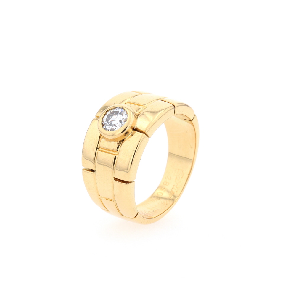 Bague Oriane Cartier en or jaune et diamant