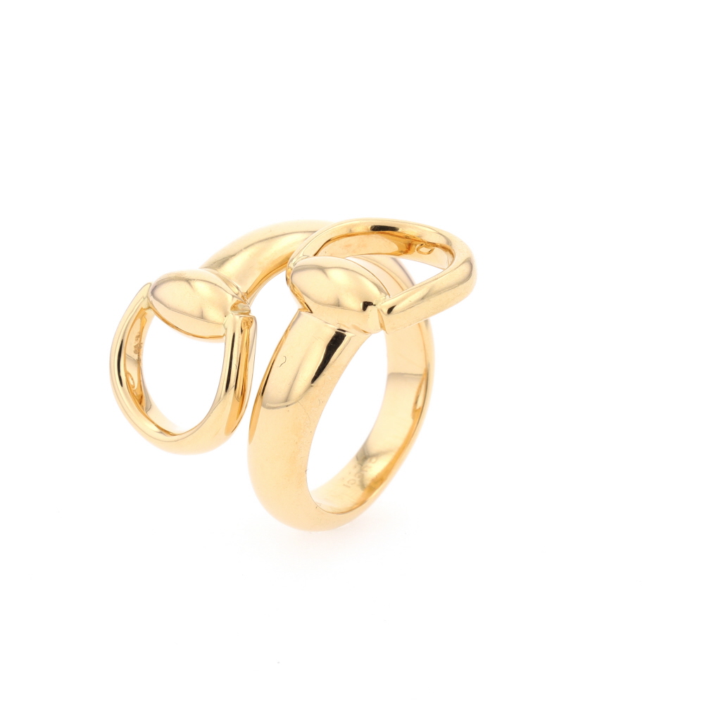 Bague Mors Gucci en or jaune