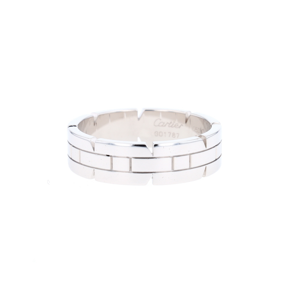 Alliance Tank Cartier en or blanc