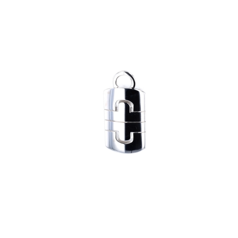 Pendentif Parentesi Bulgari en or blanc