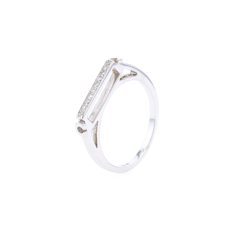 Bague Victoria Casal en or blanc et diamants