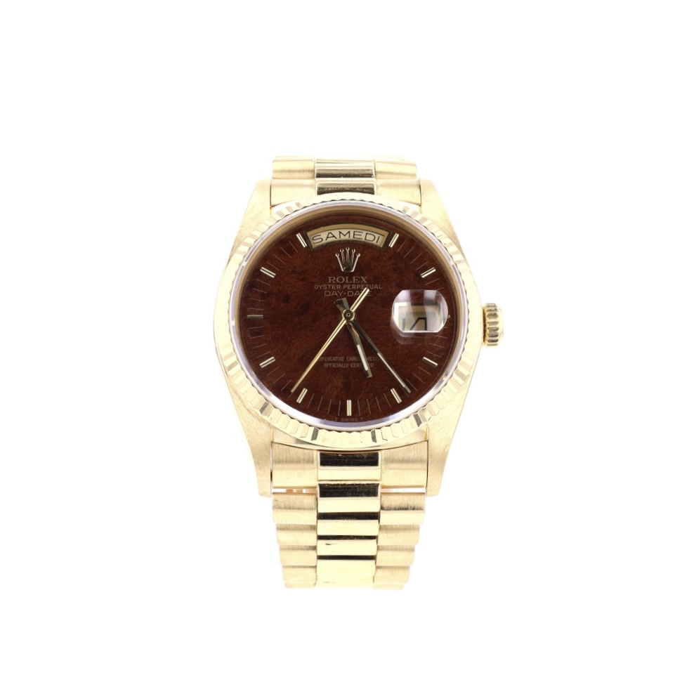 Montre Daydate Rolex en or jaune