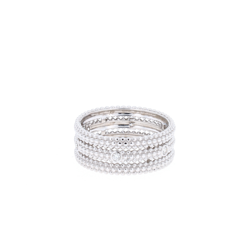 Bague Le Premier Jour Mauboussin en or blanc et diamants