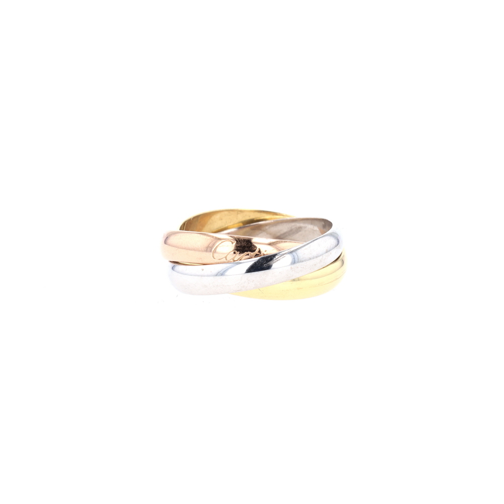 Bague Trinity Cartier en 3 ors