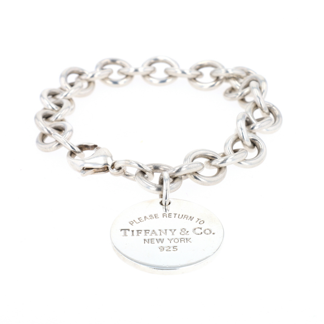 Bracelet plaque ronde Return to Tiffany by Tiffany & Co en argent