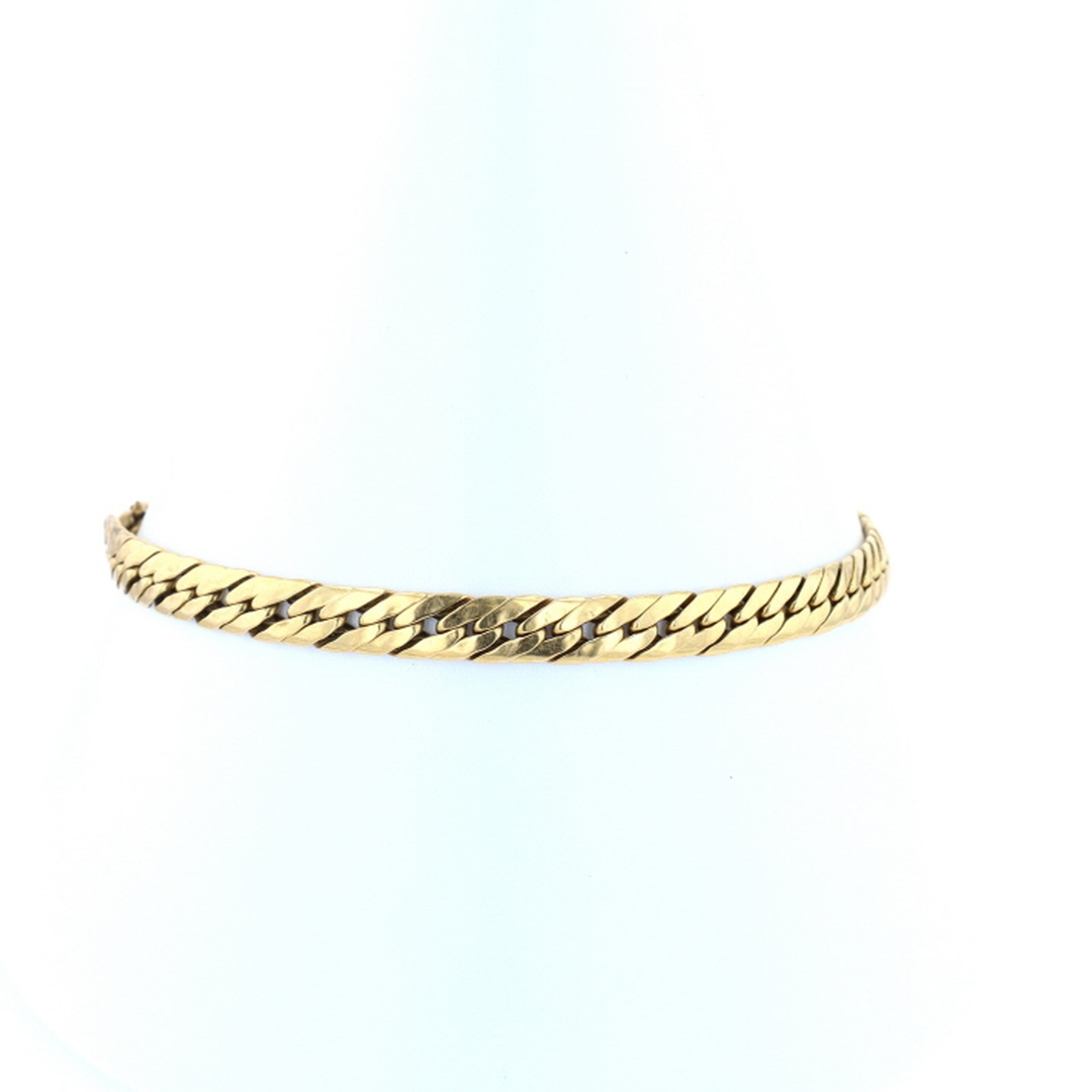 Bracelet maille anglaise en or jaune